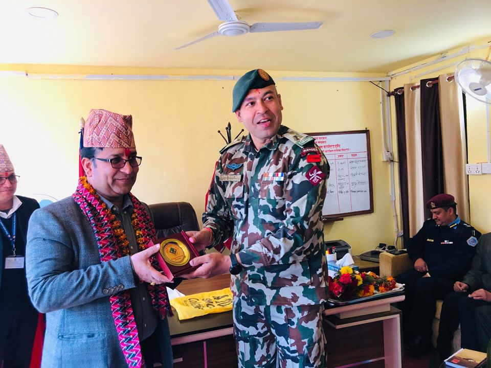 सुर्खेतका प्रजिअ अधिकारीको विदाई