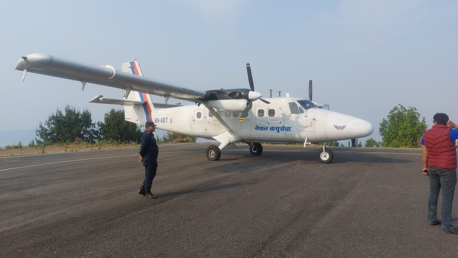 नेपाल एयरलाइन्सको विमान बिग्रिएपछि मुगुको ताल्चामा ग्राउण्डेड