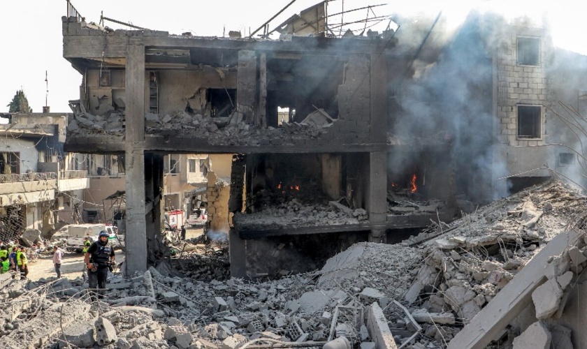 हिजबुल्लाहको मुख्य गढमा इजरायलको आक्रमण, विजय नभएसम्म लड्ने ट्रम्प र नेतान्याहु सहमत