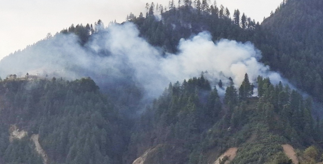 कर्णालीका सुर्खेत र सल्यान वन डढेलोको उच्च जोखिममा, जाजरकोट मध्यममा